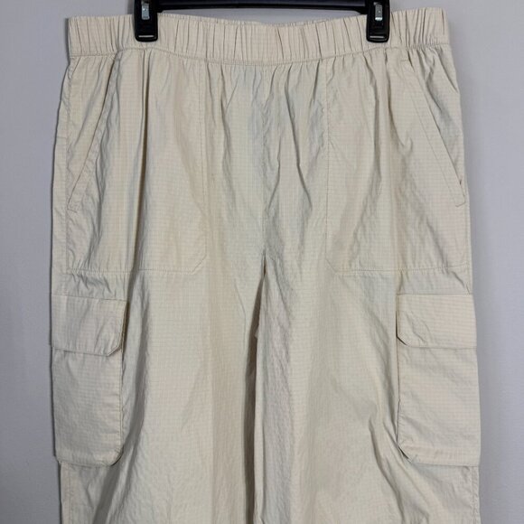 NWT The North Face Spring Peak Cargo Pants Women's XL Gravel Ivory Hiking Active - Picture 7 of 16